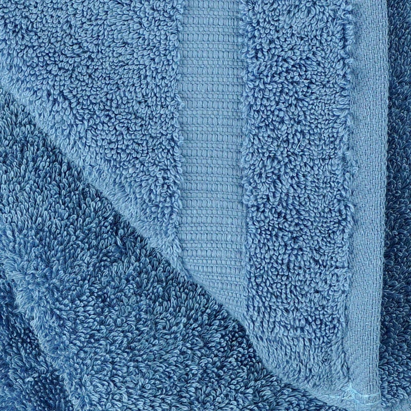 Towel Bazaar Premium Cotton Super Soft and Absorbent Turkish Towels (4-Piece Bath Towels, Wedgewood) - Image 4